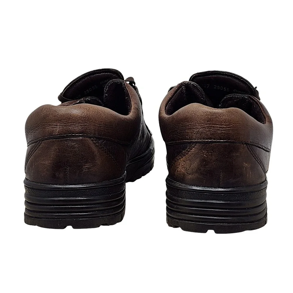 Mephisto Cruiser Walking Shoes 11 Men Brown Mamouth Grain Leather Shock Absorber